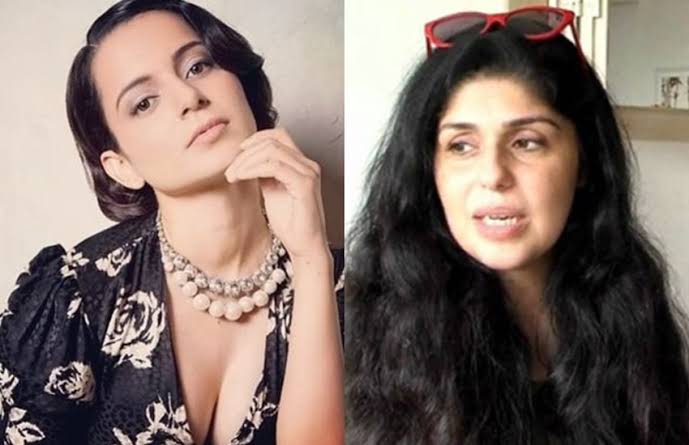 कंगना रानौत फिर भड़की इस बार महिला फैशन डिजाइनर को बनाया अपना निशाना