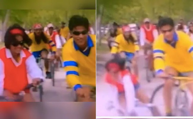 Throwback: साइकिल चलाते हुए सिर के बल गिरी काजोल, चली गयी थी यादाश्त, वीडियो हुआ वायरल 1 Throwback: साइकिल चलाते हुए सिर के बल गिरी काजोल, चली गयी थी यादाश्त, वीडियो हुआ वायरल