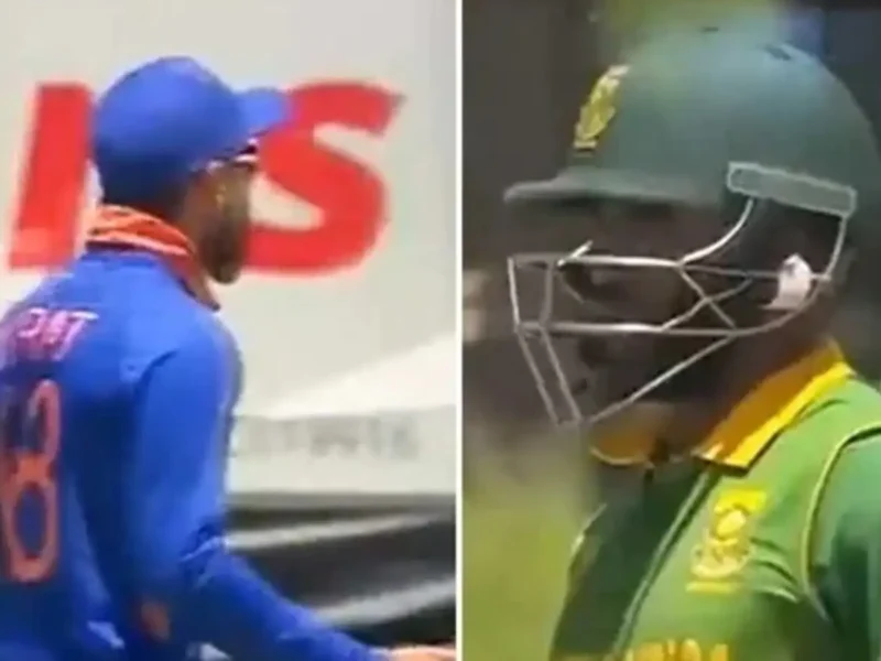 कप्तानी छोड़ने के बाद भी नहीं बदला Virat Kohli का आक्रामक रवैया, अफ्रीकी कप्तान से भिड़े कोहली, देखें वीडियो