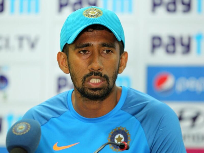 पत्रकार विवाद पर खुलकर सामने आए Wriddhiman Saha, घटना से पर्दा उठाते हुए बताई पूरी बात