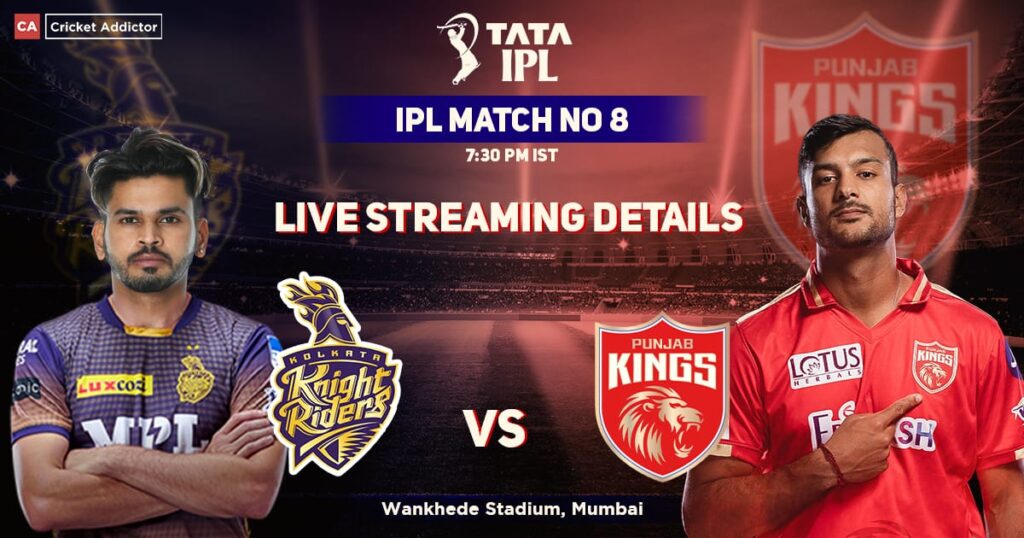 Kkr Vs Pbks