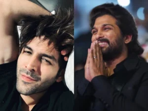 Allu Arjun को मिली कार्तिक आर्यन की धमकी, फिल्म मेकर्स ने Allu Arjun की फिल्म रिलीज करने से किया मना 