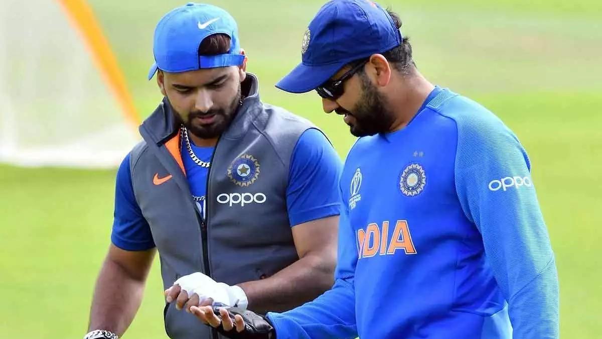 बीच मैदान पर आग बबूला हुए पंत, बोले बीच में आ रहा है टक्कर मार दूँ इसे?
