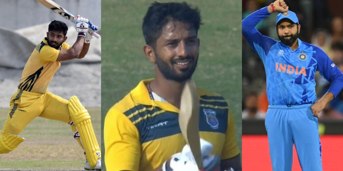 जिसे रोहित शर्मा ने नहीं दिया किसी मैच में मौका उसी खिलाड़ी ने 6,6,4,4,4,4.....की मदद से जड़ा शतक, टीम को जीत दिला दिया मुंबतोड़ जवाब