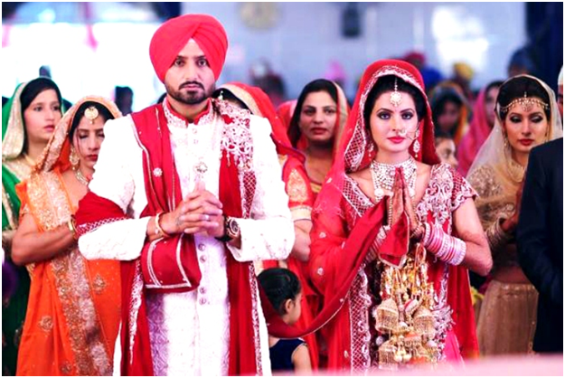 Harbhajan Singh And Geeta Basra
