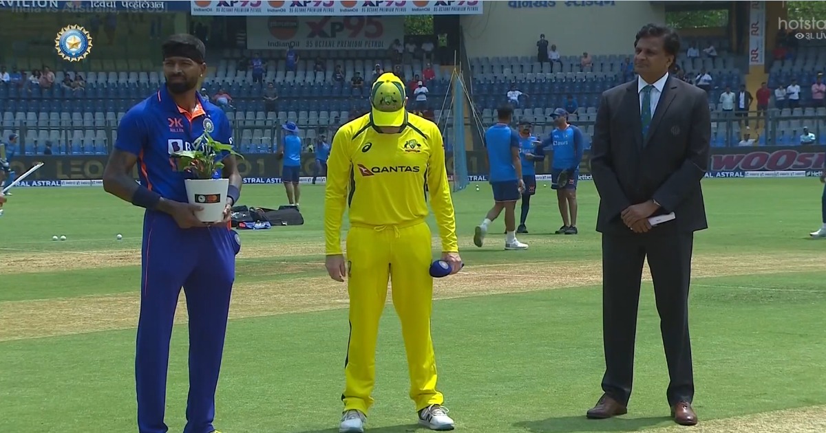 Ind Vs Aus: टीम इंडिया ने टॉस जीतकर चुनी गेंदबाजी, हार्दिक पांड्या की कप्तानी में ऐसी है भारत की प्लेइंग Xi, 10 साल बाद इस मैच विनर खिलाड़ी को मिला मौका