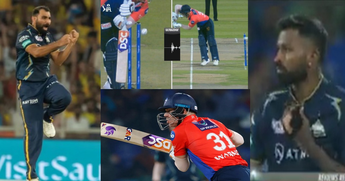 Video: स्टंप्स पर लगी मोहम्मद तेज गेंद, फिर भी आउट नहीं हुए डेविड वॉर्नर, तो हार्दिक ने गुस्से से दिखाई शमी को आंखे