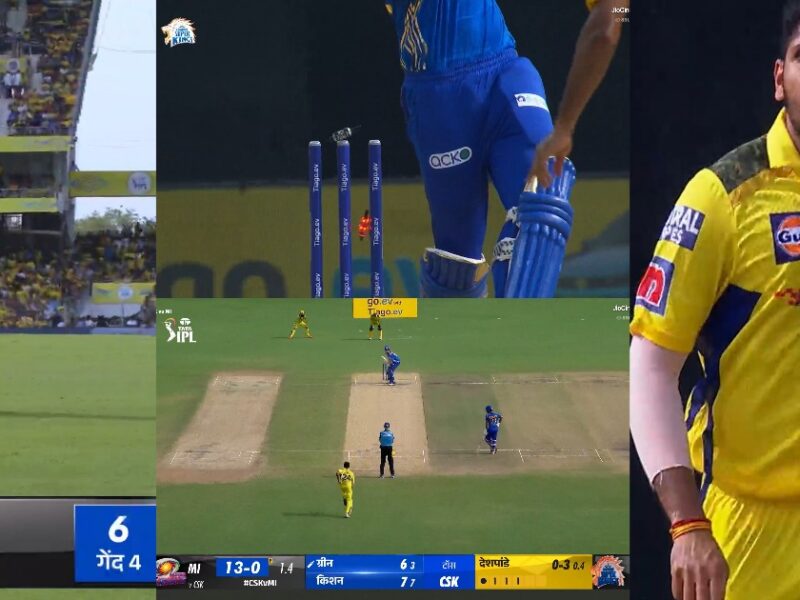 खोटा सिक्का आया काम, Tushar Deshpande ने Csk के लिए Mi के 17.50 करोंड़ी कैमरून ग्रीन की उड़ाई गिल्लियां, वायरल हुआ Video 