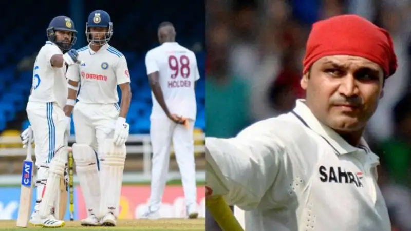 Rohit Sharma Yashasvi Jaiswal-Sehwag