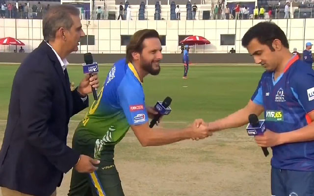Shahid Afridi Gautam Gambhir