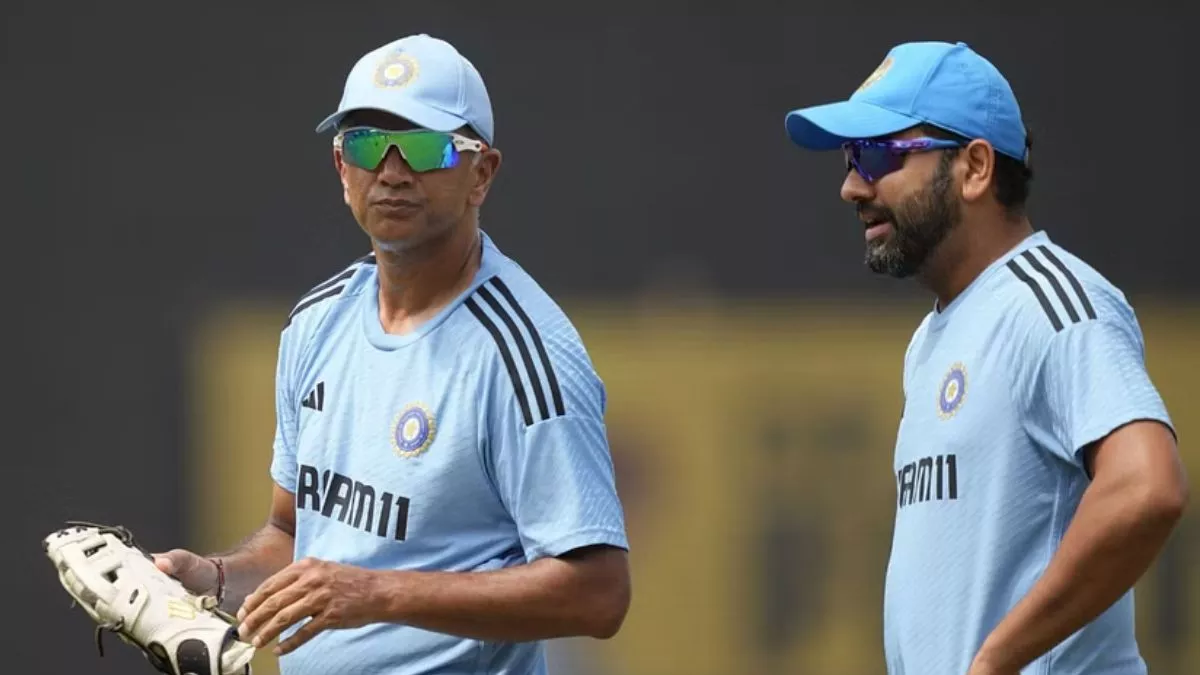 Rahul Dravid And Rohit Sharma