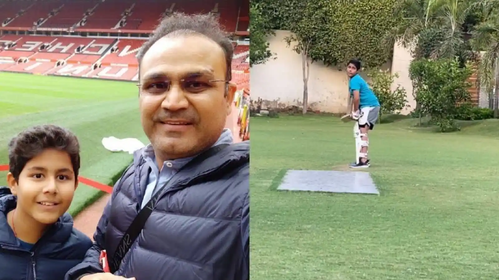 अपने पापा से भी खतरनाक बल्लेबाज है वीरेंद्र सेहवाग का बेटा, 10 चौके - 3 छक्के और बना दिए 362 रन 2 Aaryavir Sehwag