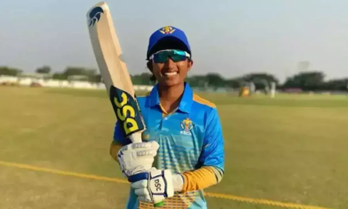 टीम इंडिया के लिए अभी तक नहीं खेला एक भी मैच, लेकिन Wpl 2024 ऑक्शन में करोड़पति बनी 23 साल की ये खिलाड़ी 2 (Vrinda Dinesh)