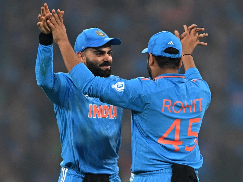 Rohit Sharma With Virat Kohli