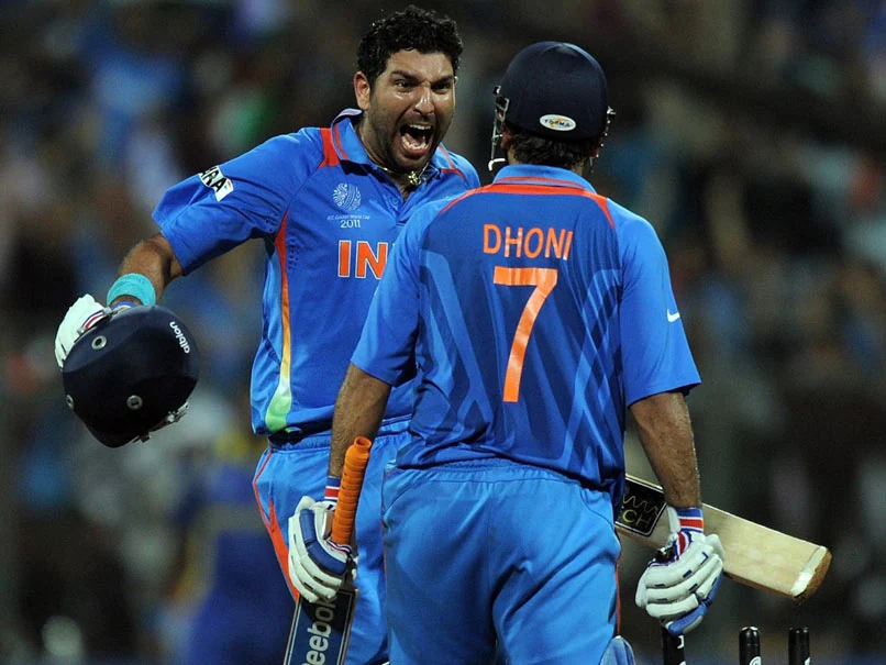 Yuvraj Singh And Ms Dhoni