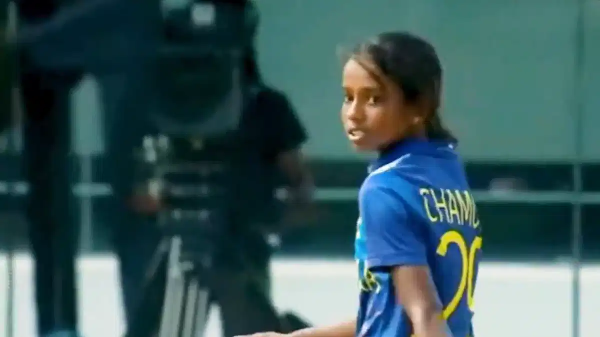 Cricketer Chamodi Prabodha