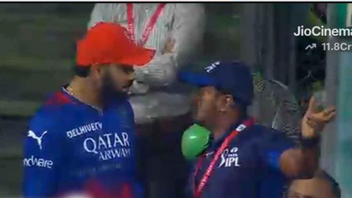 Virat Kohli With Umpire