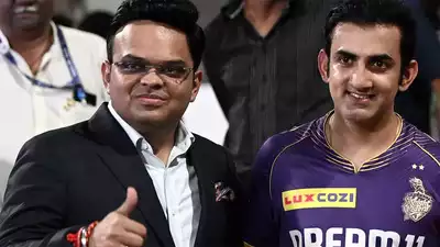 Gautam Gambhir And Jay Shah