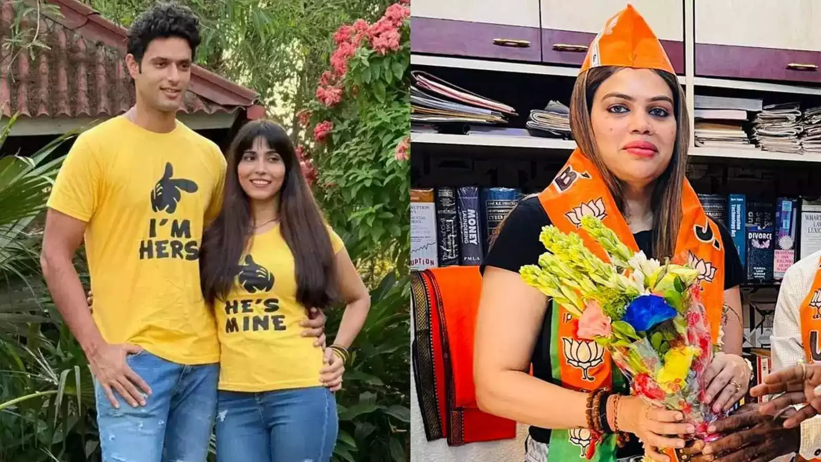 Shivam Dube And Anjum Khan
