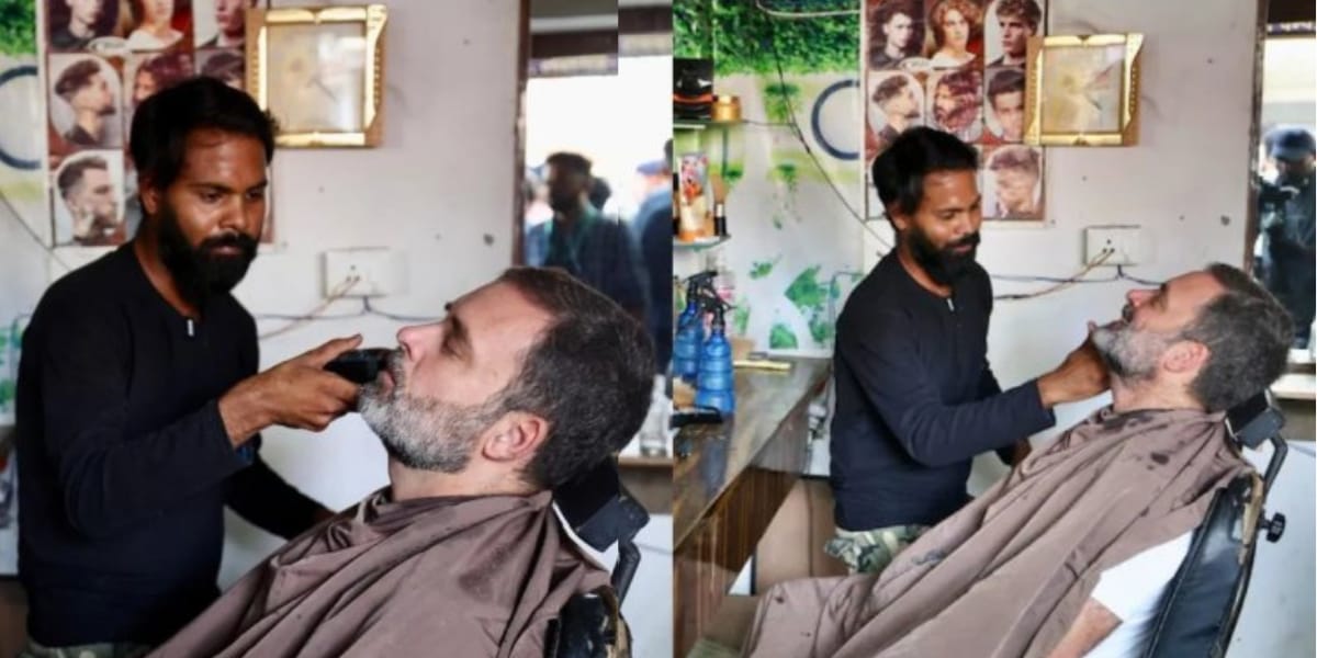 मोची के बाद नाई पर मेहरबान हुई राहुल गांधी, दाढ़ी-बाल काटने का दिया बेशकीमती तोहफा, कीमत जान रह जाएंगे दंग 2 मोची के बाद नाई पर मेहरबान हुई राहुल गांधी, दाढ़ी-बाल काटने का दिया बेशकीमती तोहफा, कीमत जान रह जाएंगे दंग