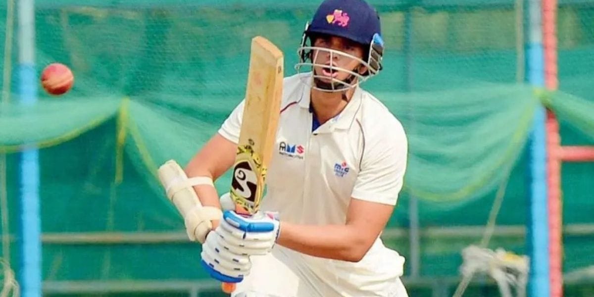 4,4,6,6,6...अर्जुन तेंदुलकर ने किया अपने पिता का नाम रोशन, रणजी ट्रॉफी में खेली ऐतिहासिक पारी