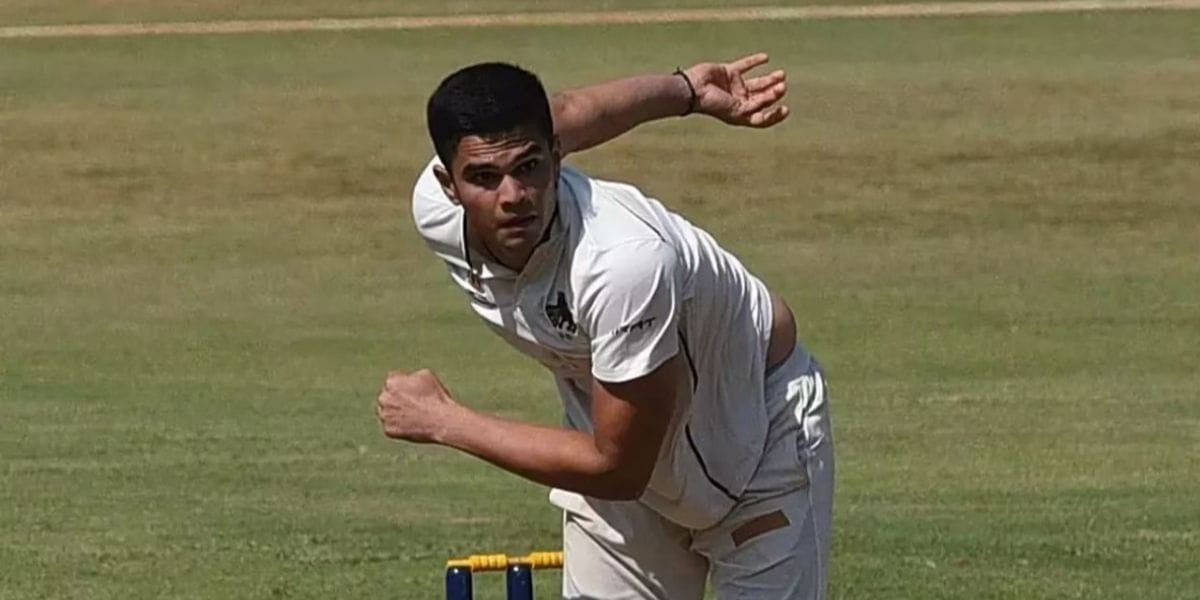 4,4,6,6,6...अर्जुन तेंदुलकर ने किया अपने पिता का नाम रोशन, रणजी ट्रॉफी में खेली ऐतिहासिक पारी