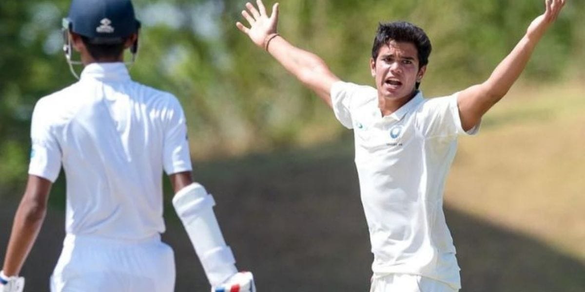 4,4,6,6,6...अर्जुन तेंदुलकर ने किया अपने पिता का नाम रोशन, रणजी ट्रॉफी में खेली ऐतिहासिक पारी