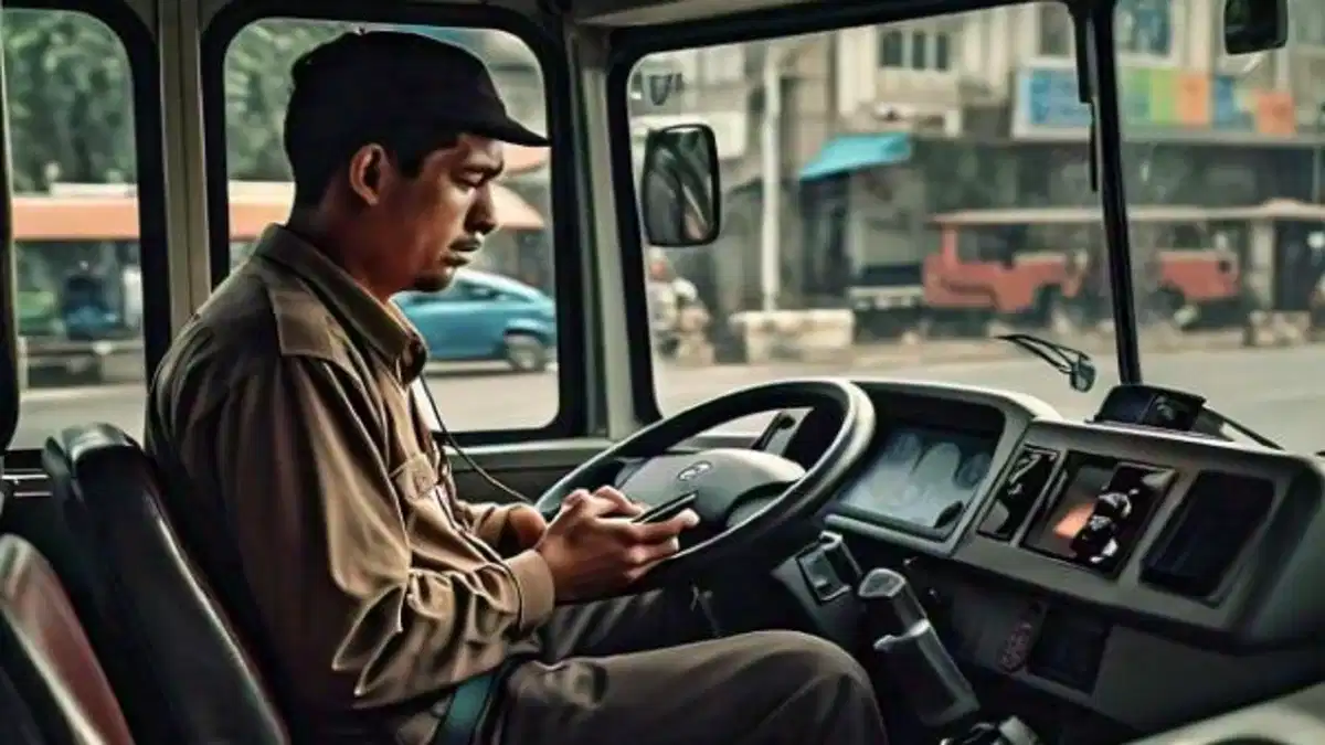 चलती बस में हार्ट अटैक से हुई ड्राइवर की मौत, कंडक्टर की सूझ बुझ ने बचाई सैकड़ों जानें, वायरल हुआ Video 2 Bus Driver