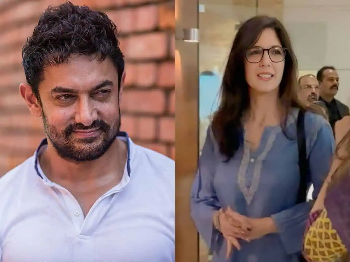 Video: 60 साल के आमिर खान का गर्लफ्रेंड गौरी पर उमड़ा प्यार, बेटे के आगे ही कसकर पकड़ा हाथ 4 Aamir Khan