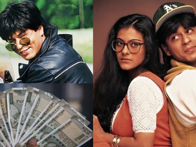 Superstar-Shahrukh-Took-Only-25000-Rupees-As-Fee-In-Ddlj-Know-How-Much-Kajol-And-Other-Actors-Got