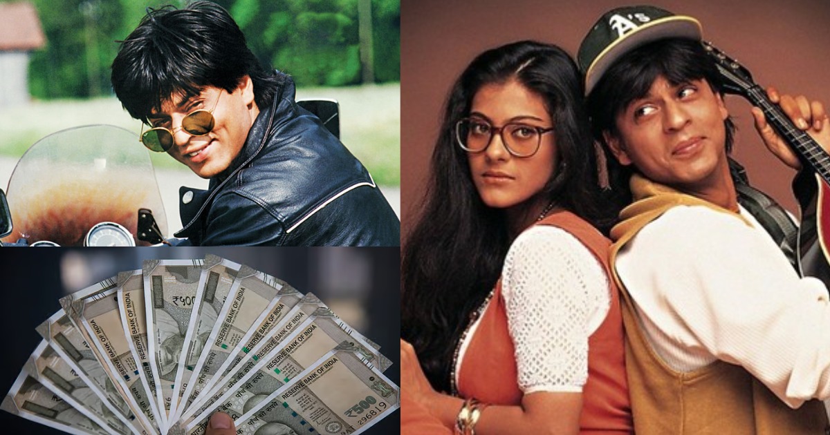 Superstar-Shahrukh-Took-Only-25000-Rupees-As-Fee-In-Ddlj-Know-How-Much-Kajol-And-Other-Actors-Got